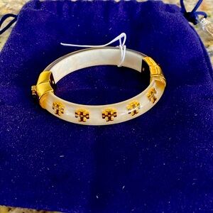 NWT and bag- Kira Resin Tory Burch Bangle
